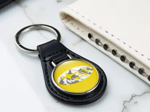 Subaru Leather Key Holder Glossy Edition Leather Force